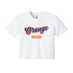 Olentangy Orange Soccer - Next Level Apparel® Women’s Ideal Crop Top