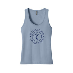 Medallion Swim Team - Next Level Apparel® Women’s Cotton Tank