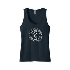 Medallion Swim Team - Next Level Apparel® Women’s Cotton Tank
