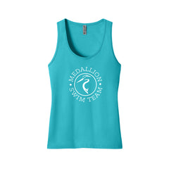 Medallion Swim Team - Next Level Apparel® Women’s Cotton Tank