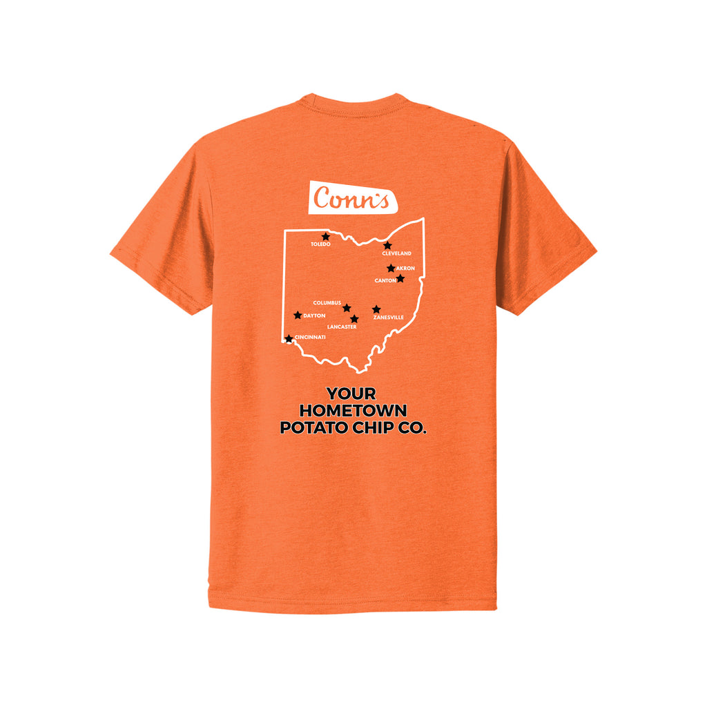 Conns - Next Level Apparel® Unisex CVC Tee - Orange T-shirt