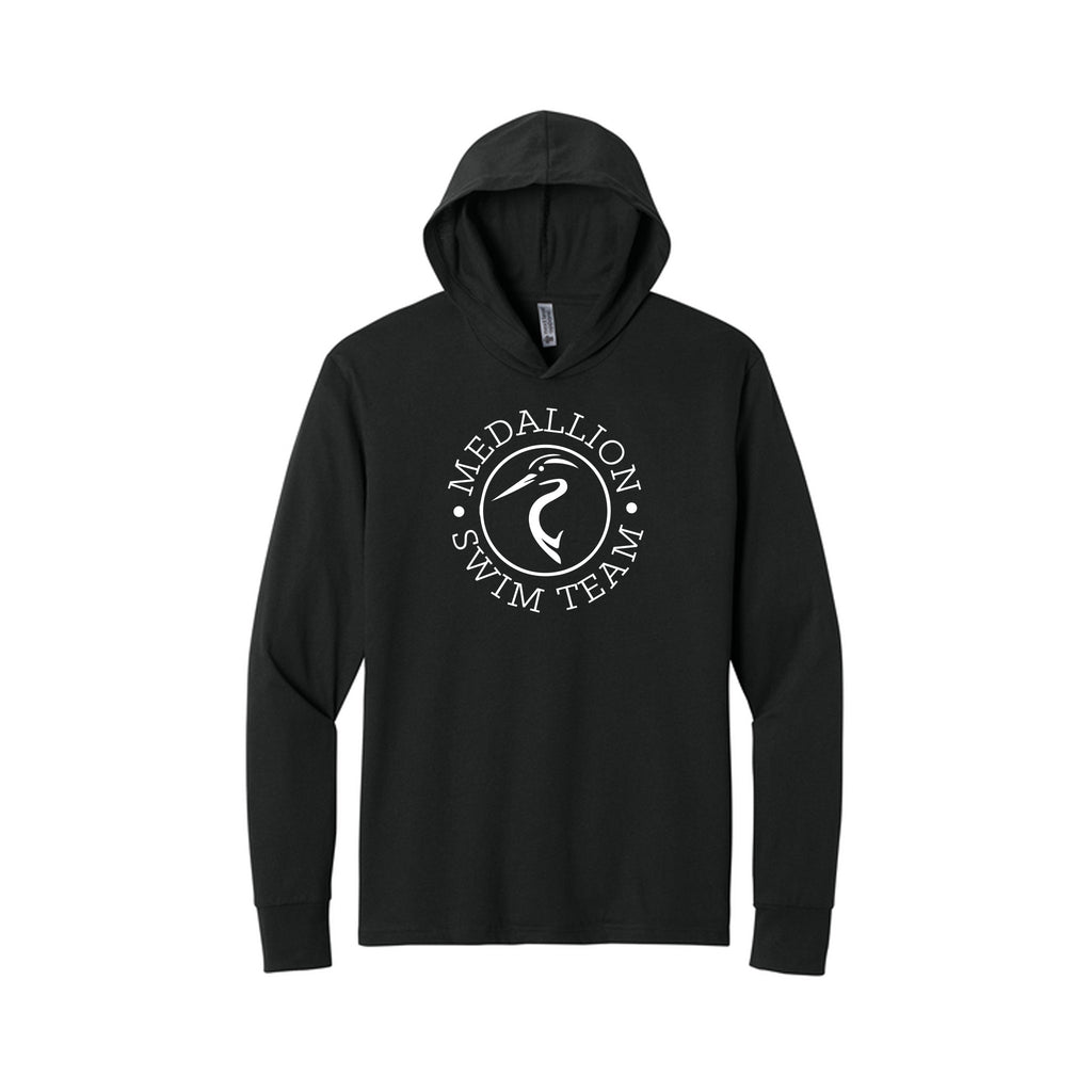 Medallion Swim Team - Next Level Apparel® CVC Long Sleeve Hoodie