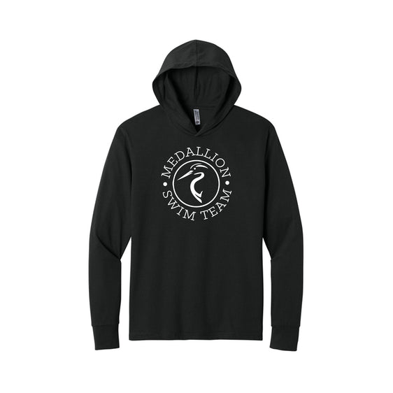 Medallion Swim Team - Next Level Apparel® CVC Long Sleeve Hoodie