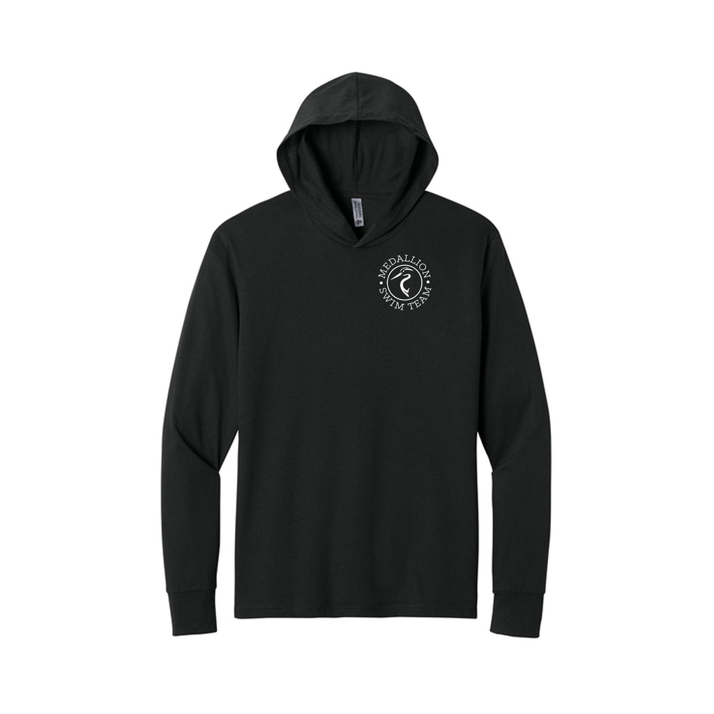 Medallion Swim Team - Next Level Apparel® CVC Long Sleeve Hoodie