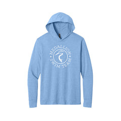 Medallion Swim Team - Next Level Apparel® CVC Long Sleeve Hoodie
