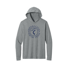 Medallion Swim Team - Next Level Apparel® CVC Long Sleeve Hoodie
