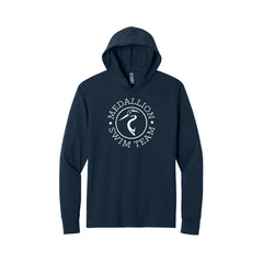 Medallion Swim Team - Next Level Apparel® CVC Long Sleeve Hoodie
