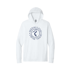 Medallion Swim Team - Next Level Apparel® CVC Long Sleeve Hoodie
