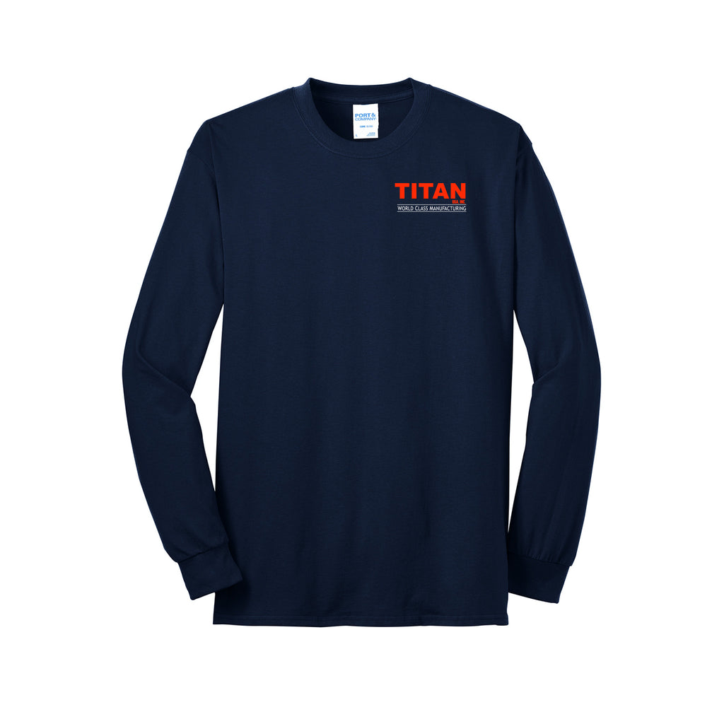 Titan USA - Port & Company® Long Sleeve Core Blend Tee