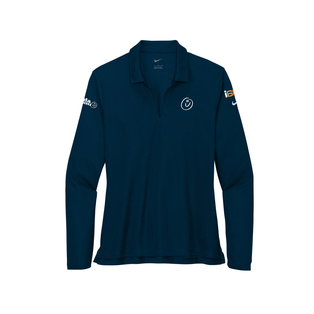 Honda Marysville - Nike Women's Dri-FIT Micro Pique 2.0 Long Sleeve Polo