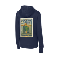 GrizzlyBird Brewing Company - Sun Logo & IPA Backs - Sport-Tek® Women's Pullover Hooded Sweatshirt