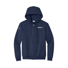 Kings Kia - Port & Co™ Essential Fleece Full-Zip Hooded Sweatshirt
