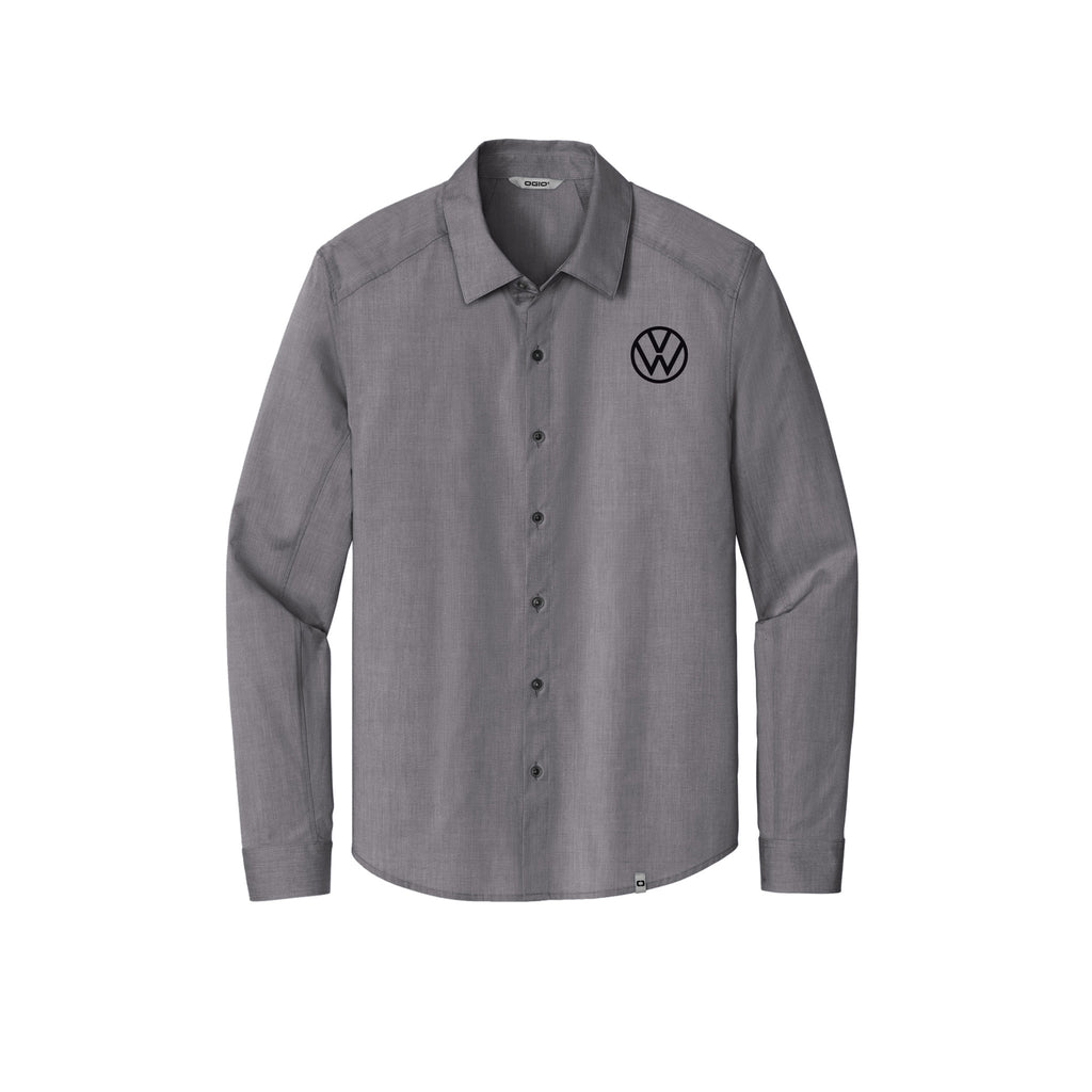 audi dress shirt Audi Men's Short Sleeve Executive Oxford Dress Shirt