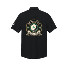 The Lakes Bocce Club - OGIO® Extend Short Sleeve Button-Up - Full Back