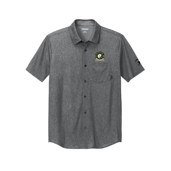 The Lakes Bocce Club - OGIO® Extend Short Sleeve Button-Up - Left Chest