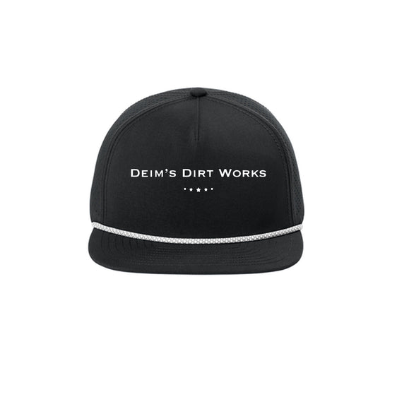 Deim's Dirt Works - OGIO® 5-Panel Rope Performance Cap