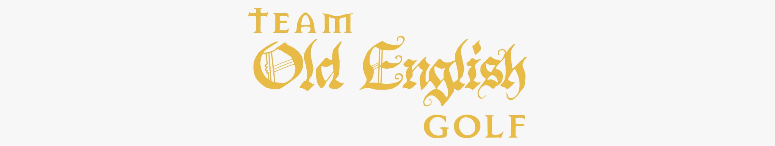 Team Old English Golf banner