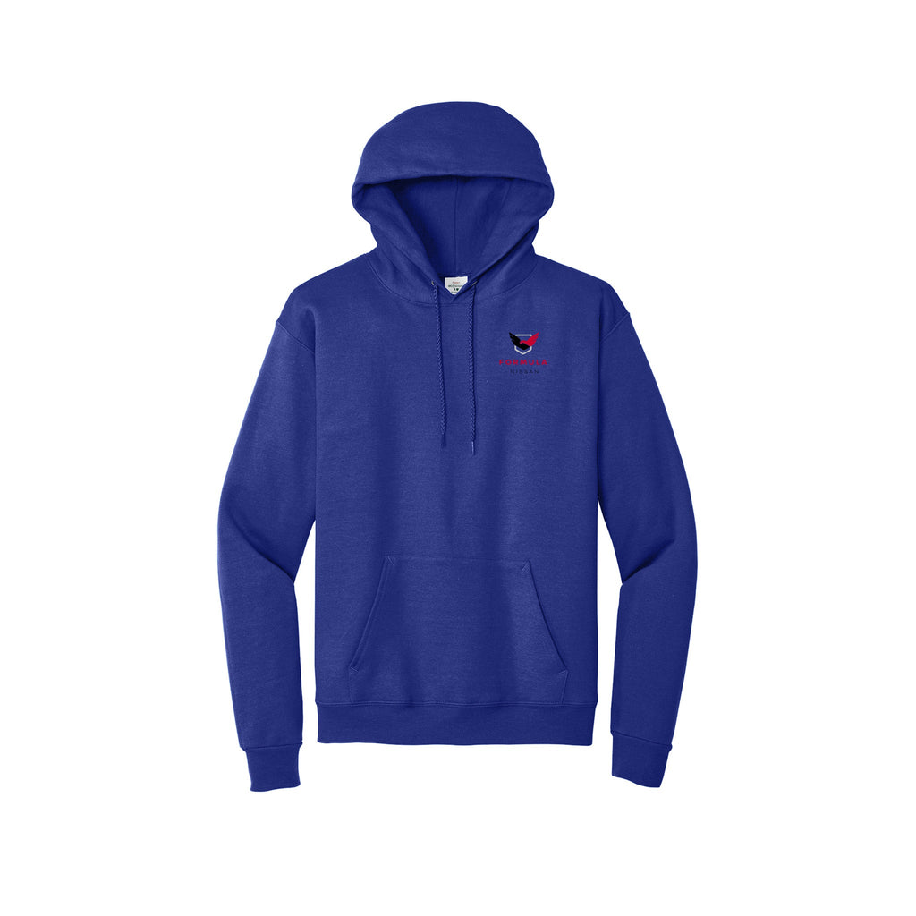 Formula Nissan - Hanes® EcoSmart® - Pullover Hooded Sweatshirt - FRONT & BACK