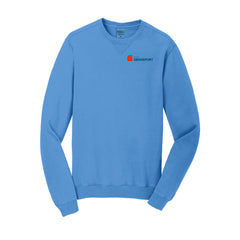 City of Groveport - Port & Co™ Beach Wash® Garment-Dyed Crewneck Sweatshirt