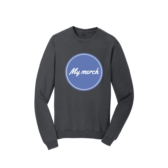 My Merch - Port & Company® Beach Wash® Garment-Dyed Crewneck Sweatshirt