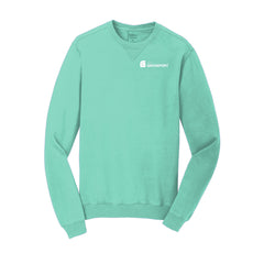 City of Groveport - Port & Co™ Beach Wash® Garment-Dyed Crewneck Sweatshirt