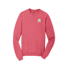 Drum Parts - Port & Company® Beach Wash® Garment-Dyed Crewneck Sweatshirt