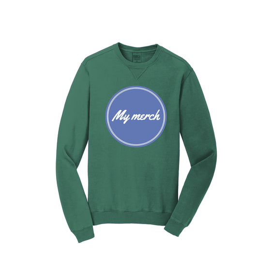 My Merch - Port & Company® Beach Wash® Garment-Dyed Crewneck Sweatshirt