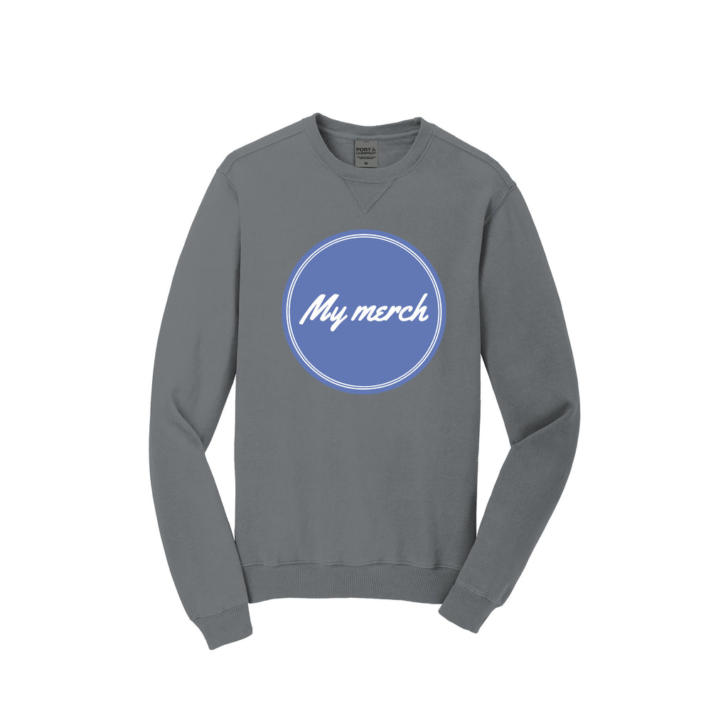 My Merch - Port & Company® Beach Wash® Garment-Dyed Crewneck Sweatshirt