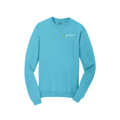 Groveport Town Hall - Port & Company® Beach Wash® Garment-Dyed Crewneck Sweatshirt