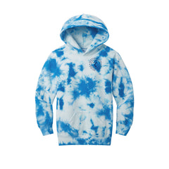 Medallion Swim Team - Port & Co™ Youth Crystal Tie-Dye Pullover Hoodie