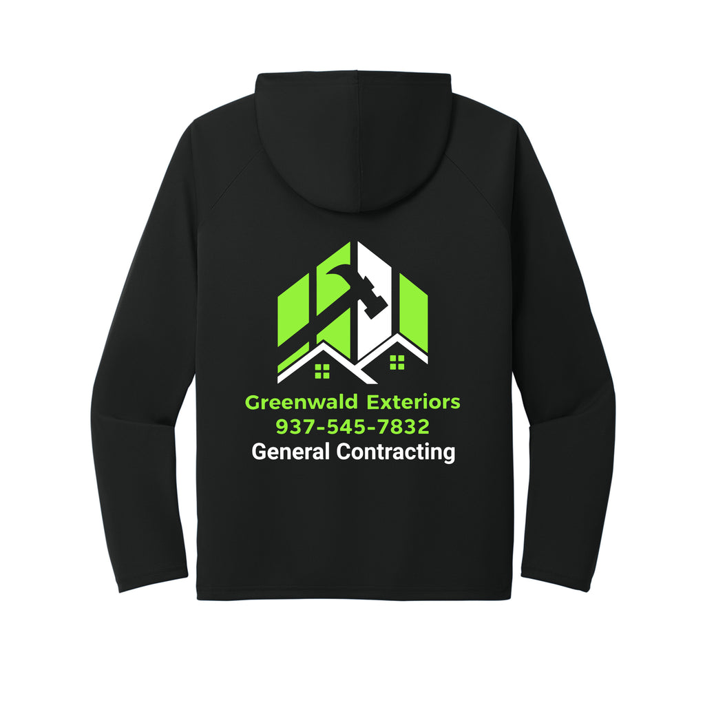 Greenwald Exterior - Port & Co™ Performance Pullover Hooded Tee
