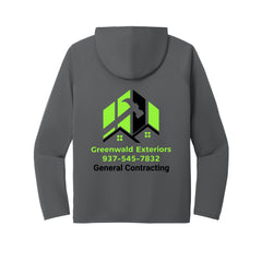 Greenwald Exterior - Port & Co™ Performance Pullover Hooded Tee