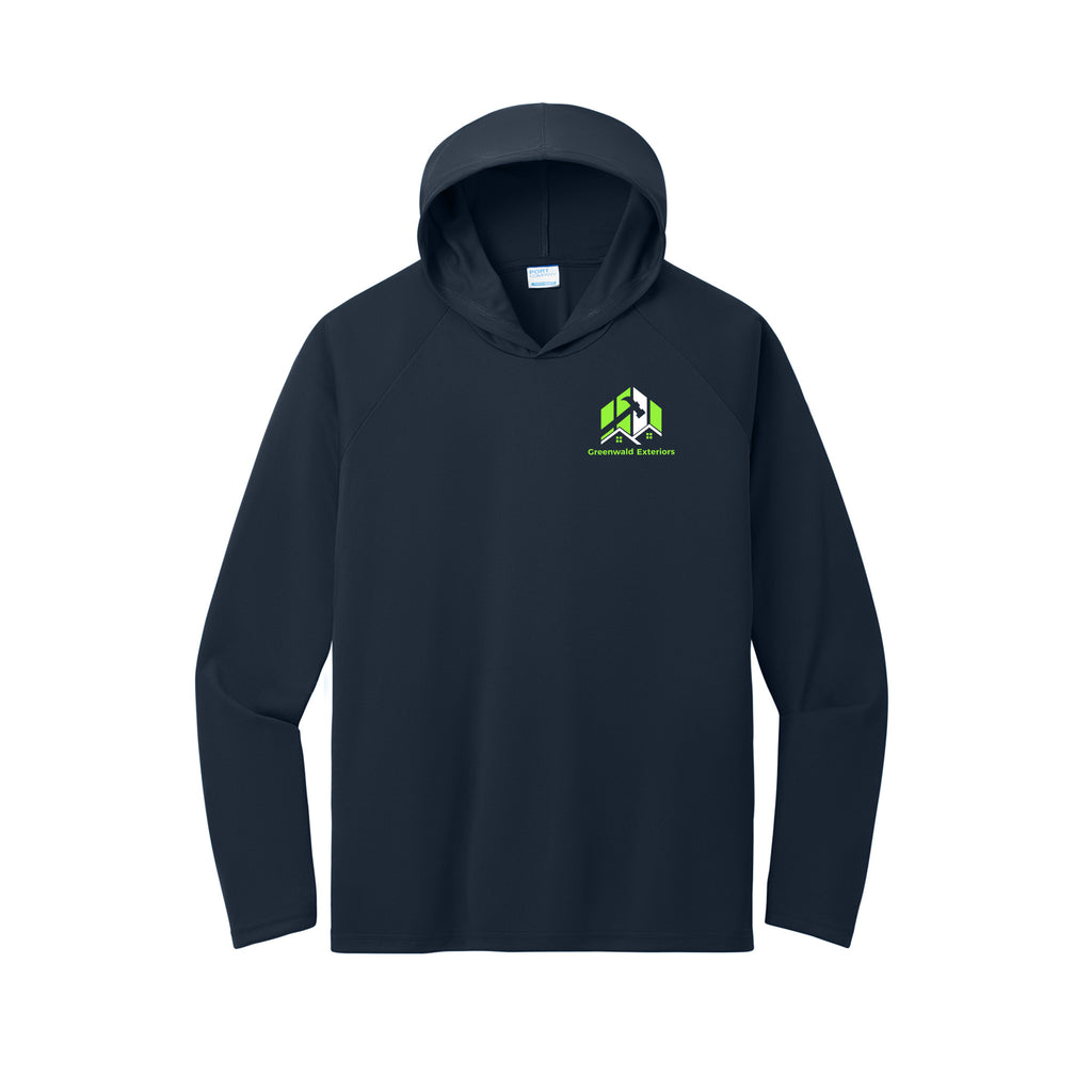 Greenwald Exterior - Port & Co™ Performance Pullover Hooded Tee