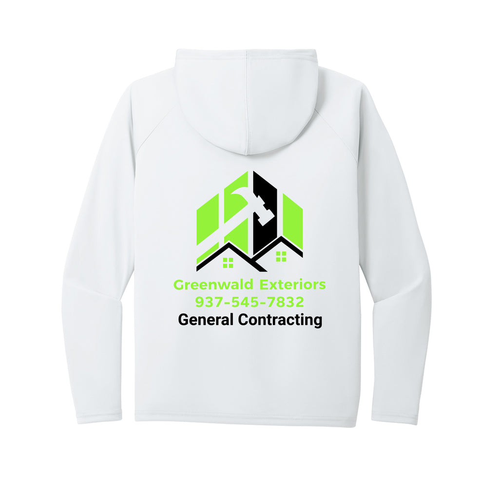 Greenwald Exterior - Port & Co™ Performance Pullover Hooded Tee