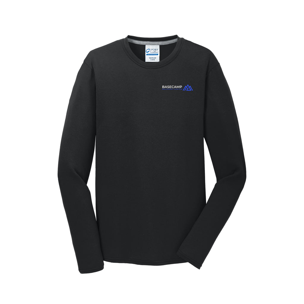 Basecamp Recovery Center - Port & Company® Long Sleeve Performance Blend Tee