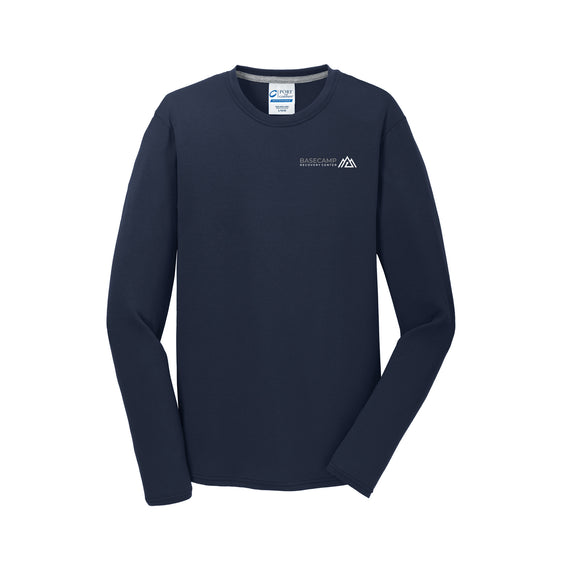 Basecamp Recovery Center - Port & Company® Long Sleeve Performance Blend Tee