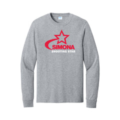 SIMONA PMC Stars - Port & Co® Long Sleeve Core Cotton Tee