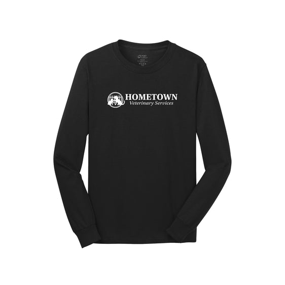 Hometown Veterinary - Port & Company® Long Sleeve Core Cotton Tee