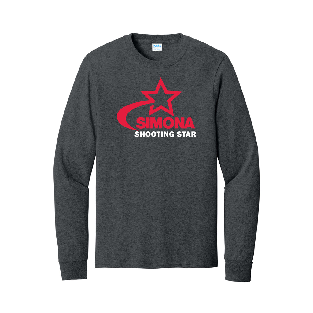 SIMONA PMC Stars - Port & Co® Long Sleeve Core Cotton Tee