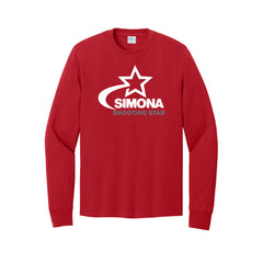 SIMONA PMC Stars - Port & Co® Long Sleeve Core Cotton Tee