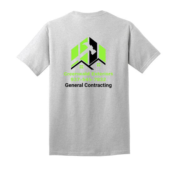 Greenwald Exterior - Port & Co™ Tall Core Cotton Tee