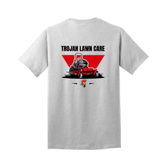 Trojan Lawn Care - Port & Co™ Tall Core Cotton Tee