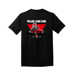 Trojan Lawn Care - Port & Co™ Tall Core Cotton Tee