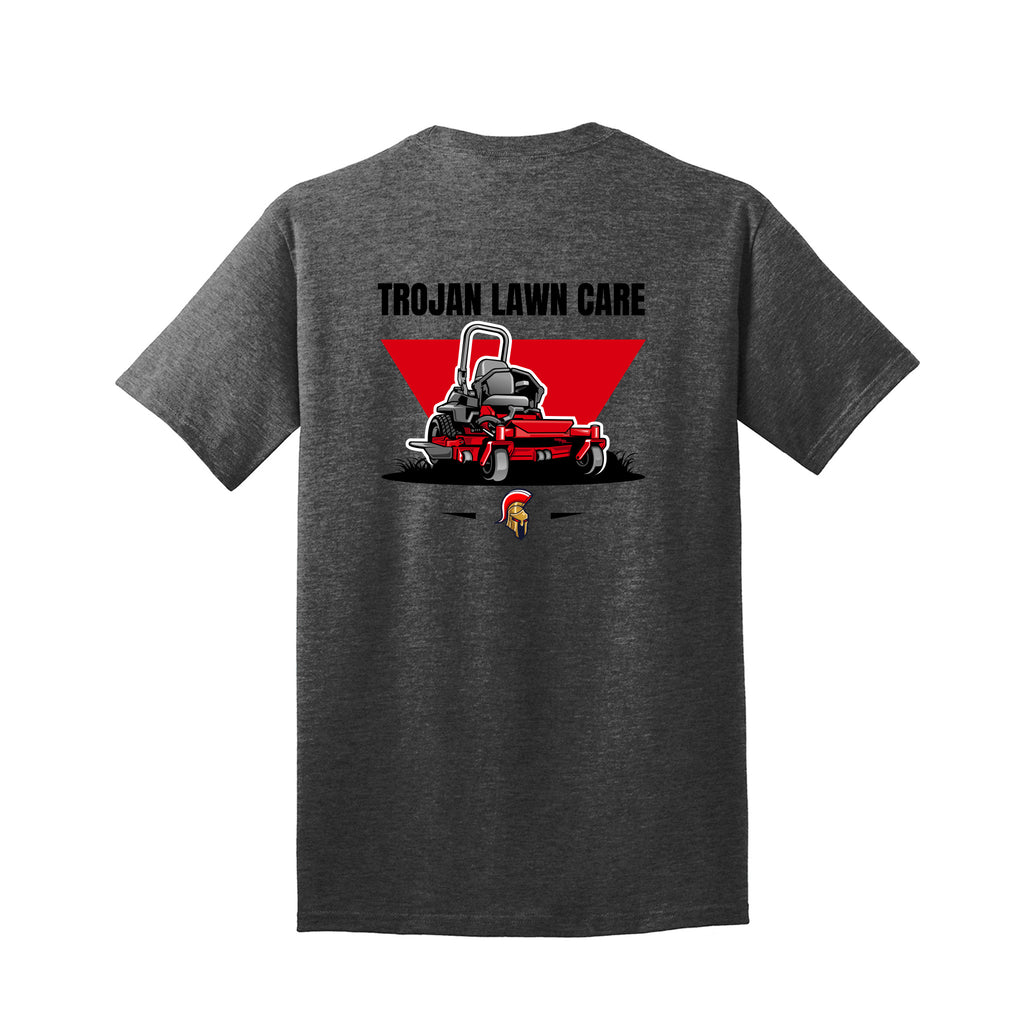 Trojan Lawn Care - Port & Co™ Tall Core Cotton Tee