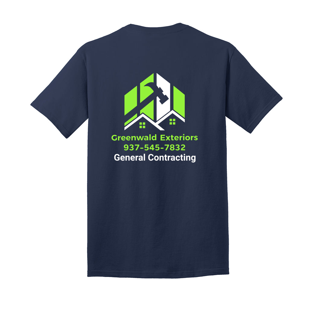 Greenwald Exterior - Port & Co™ Tall Core Cotton Tee