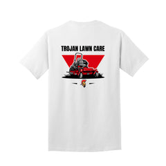 Trojan Lawn Care - Port & Co™ Tall Core Cotton Tee