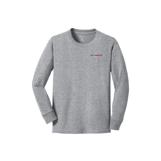 Eric's Mechanical - Port & Company® Youth Long Sleeve Core Cotton Tee