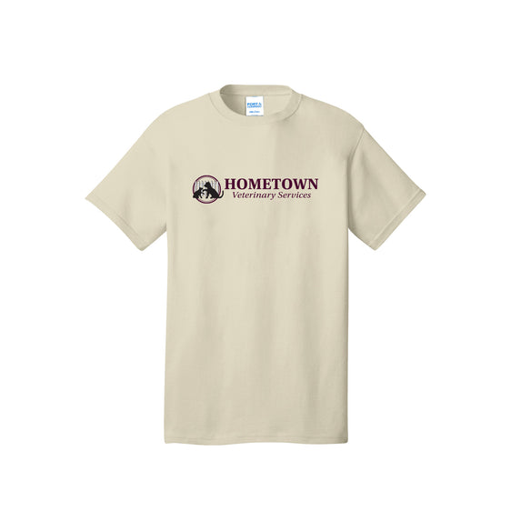 Hometown Veterinary - Port & Company® Core Cotton Tee - Promotional Shirt