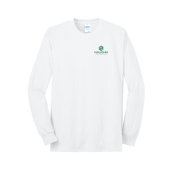 Haughn & Associates - Long Sleeve 50/50 Cotton/Poly T-Shirt, Tall