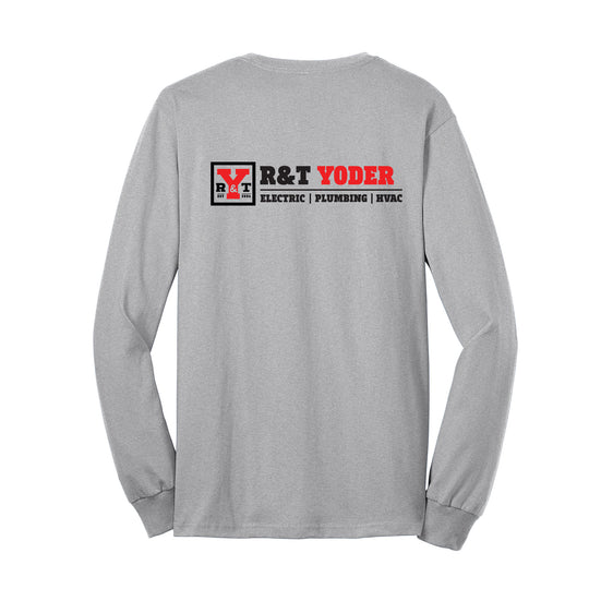 R&T Yoder Electric - Port & Company® Long Sleeve Core Blend Tee